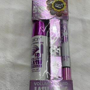 5D Big Extreme Mascara and Eyeliner Set - black